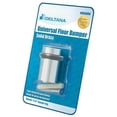 thumbnail image 1 of Deltana UFB5000BP26 Universal Floor Bumper Blister Pack; 2"; Bright Chrome Finish, 1 of 5