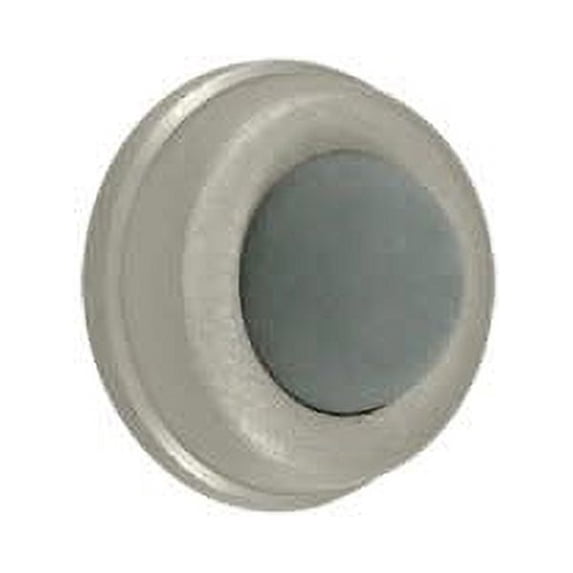 Deltana WB100U15 Flush Bumper 1" Diameter; Satin Nickel Finish
