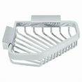 thumbnail image 1 of Deltana WBP542U26 6-3/4" Length X 5-1/4" Width Pentagon Wire Corner Shower Basket Polished Chrome, 1 of 2