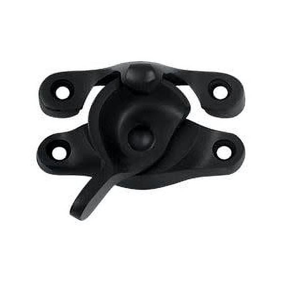 Deltana WL07U19 1" x 2-5/8" Window Sash Lock - Matte Black