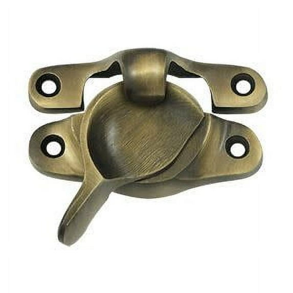 Deltana WLS9U5 Window Sash Lock; 1-1/16" x 3"; Antique Brass Finish