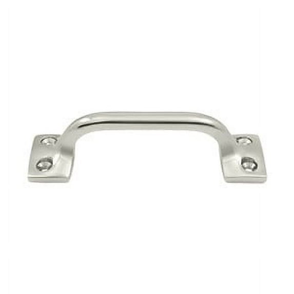 Deltana WP026U14 Pull, 4" Overall in Polished Nickel