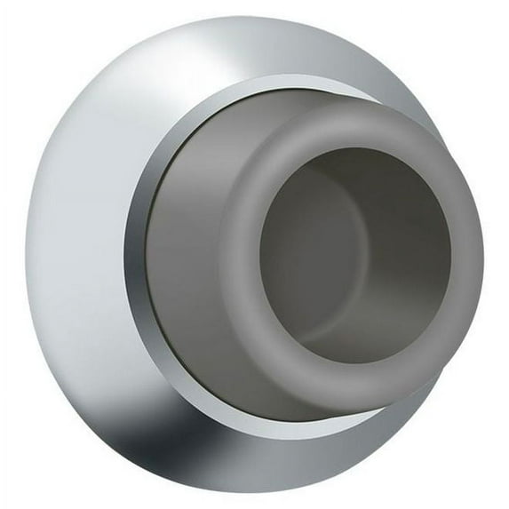 Deltana Wb178 1 7/8" Diameter Flush Mounted Wall Bumper Solid Brass Door Stop / Door