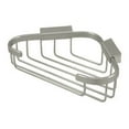thumbnail image 1 of Deltana Wbc8570 Solid Brass 8-1/2" Wire Corner Bath Shower Basket - Nickel, 1 of 2