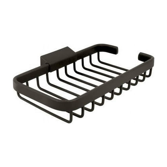 Deltana Wbr8040 8" X 4" Solid Brass Wire Shower Basket - Nickel