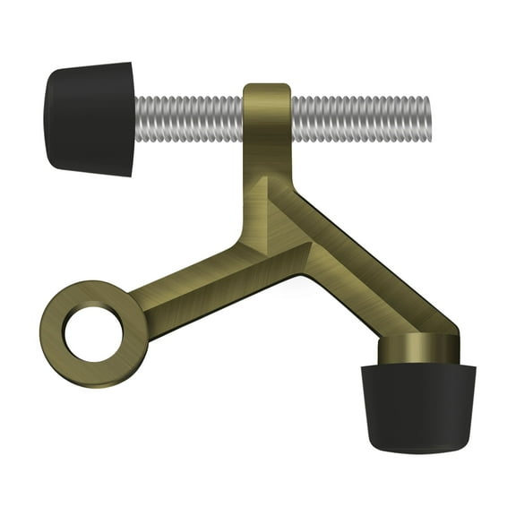 Deltana ZHP70U5 Hinge Pin Stop; Hinge Mounted; Zinc Die-Cast; Antique Brass Finish