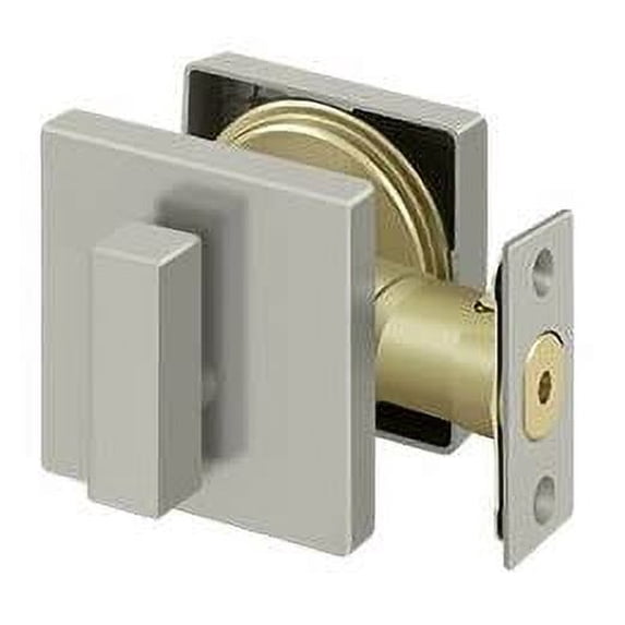 Deltana ZDSU15 Elite Keyed Entry Single Cylinder Deadbolt - Nickel