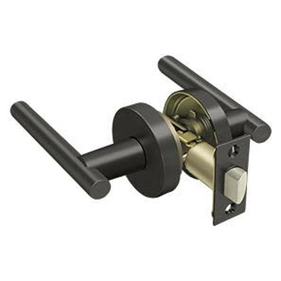 Deltana Zmlr3u10b Mandeville Passage Door Lever, Oil Rubbed Bronze