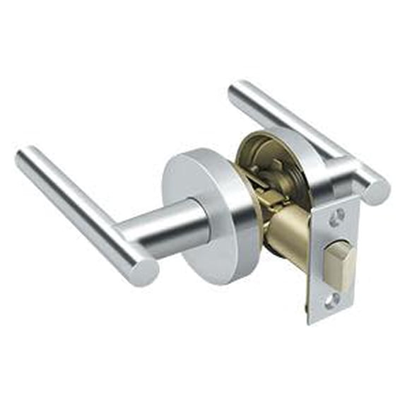 Deltana Zmlr3u26 Mandeville Passage Door Lever, Bright Chrome