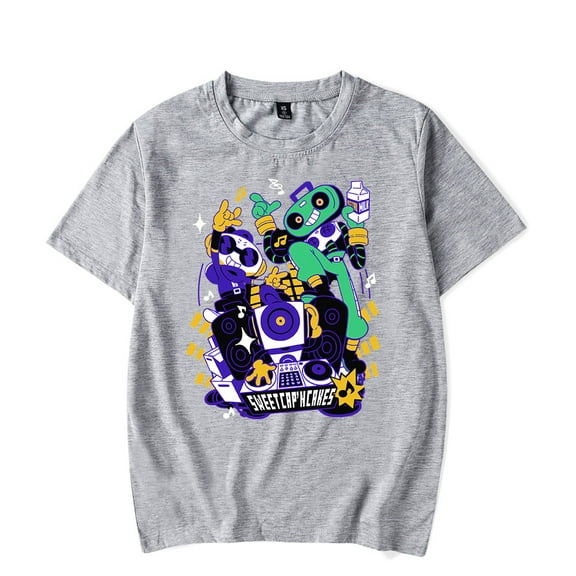 Deltarune BEST Musical Trio T-Shirt Men/Women Streetwear T-Shirt Shirt Short Sleeve