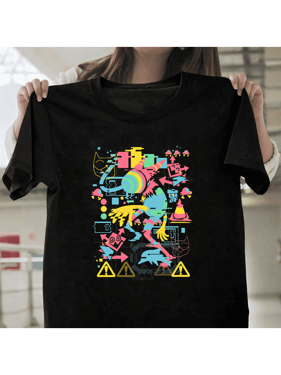 Deltarune Disruption Retro Pixel Inspired Video Game Fan Art Unisex T-Shirt, for men & women, up to size 5XL.