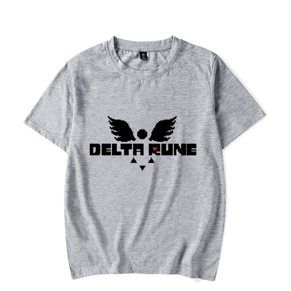 Delta Rune Logo Custom Deltarune Logo Merch T-Shirt Men/Women Streetwear T-Shirt Shirt Short ...
