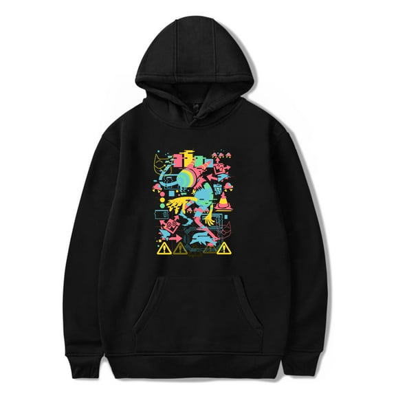 Deltarune Merch Disruption Hoodie Men's Hip Hop Printing Pullover Hooded Sweatshirts