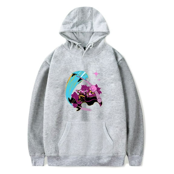 Deltarune Merch Rudebuster Hoodie Men's Hip Hop Printing Pullover Hooded Sweatshirts