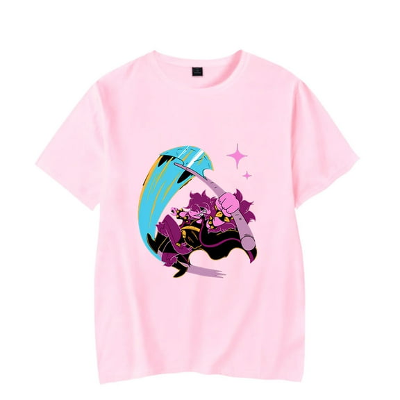 Deltarune Merch Rudebuster T-Shirt Men/Women Streetwear T-Shirt Shirt Short Sleeve