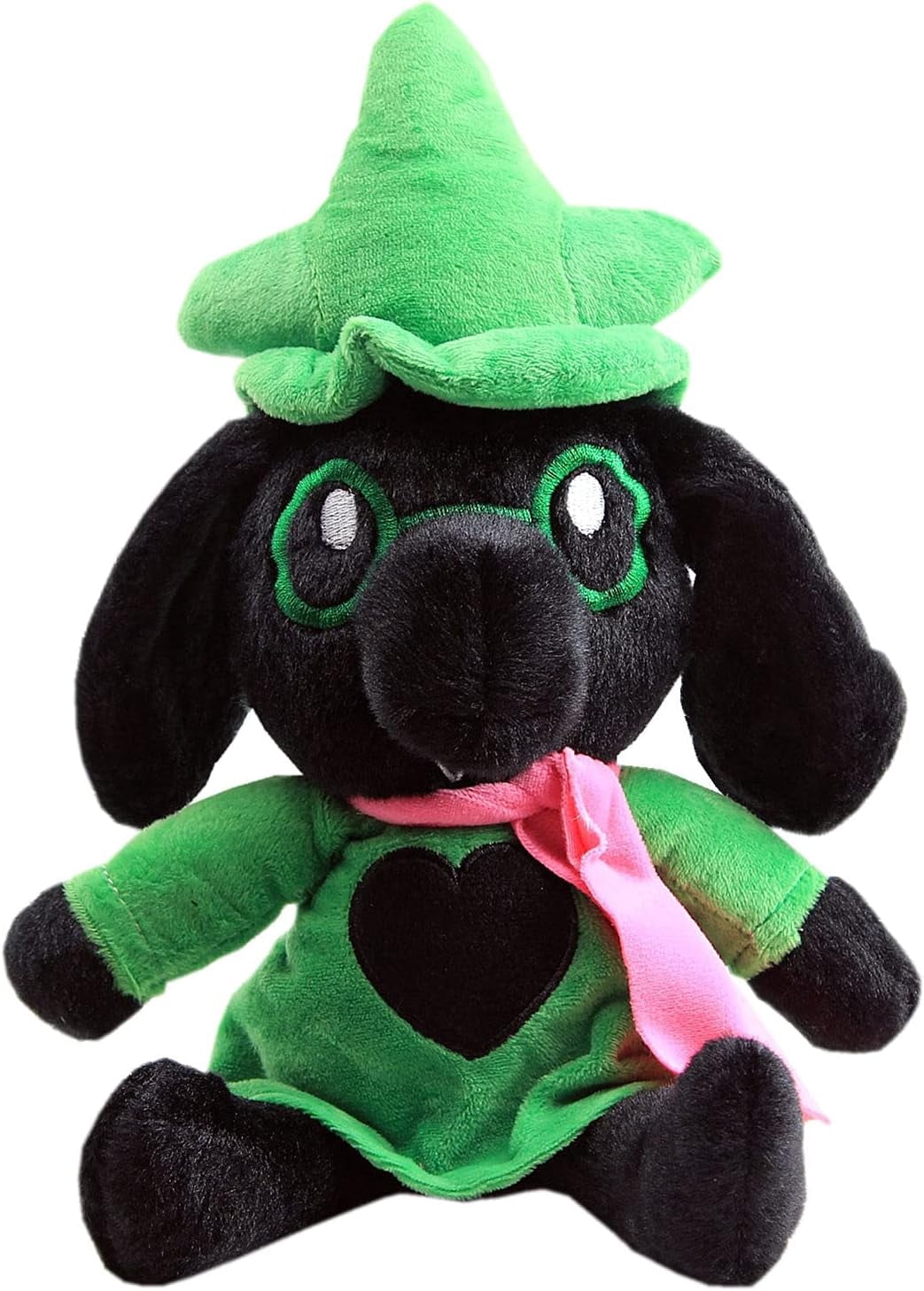 Peluche Ralsei Deltarune 25cm - Personnage De Jeu Vert - Coton Doux - Cadeau Enfant Ou Fan