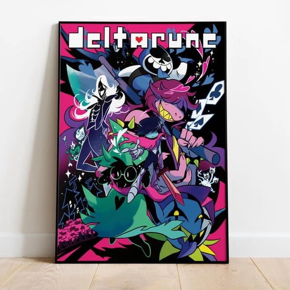 Deltarune Poster | Kris Dreemurr Wall Decor, Video Game Poster, Poster Only