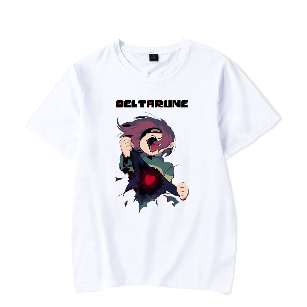T-shirt Deltarune Pour Homme - Manches Courtes, Unisexe, Taille XS, Design Jeu Vidéo, Coton Décontracté - 10