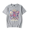 thumbnail image 1 of Deltarune TV Time T-Shirt Men/Women Streetwear T-Shirt Shirt Short Sleeve, 1 of 2