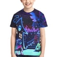 thumbnail image 1 of Deltarune Teen T-shirt Shirts Youth Short Sleeve Graphic Tees, 1 of 9