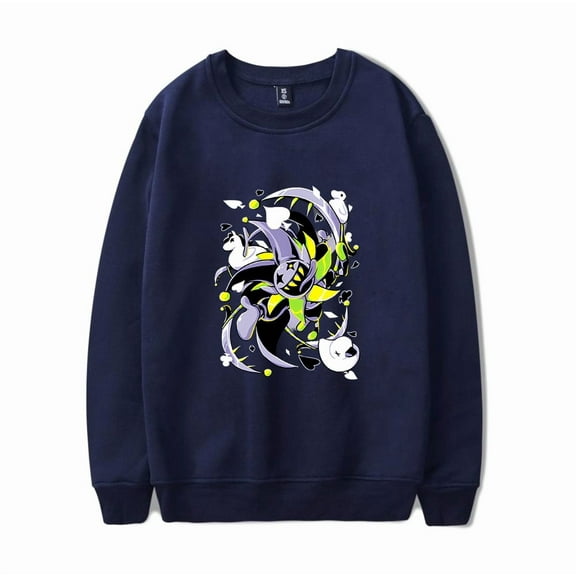 Deltarune The World Revolving Crewneck Sweatshirt Merch Casual Sweatshirt Unisex Clothing