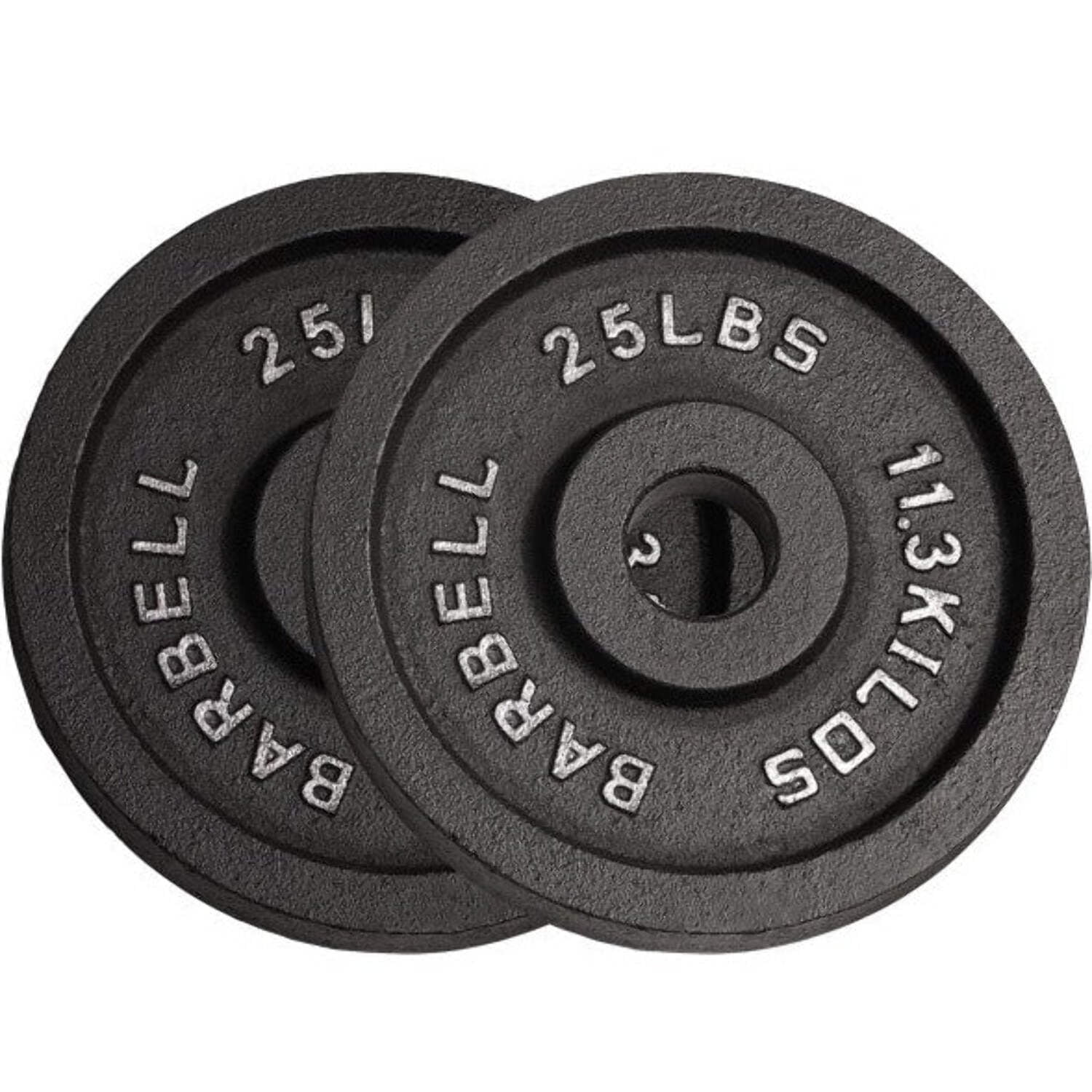 Deltech Fitness 25 lb Pair of Olympic Plates