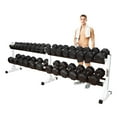 thumbnail image 1 of Deltech Fitness 8 Foot Two Tier Dumbbell Rack (DF514), 1 of 7