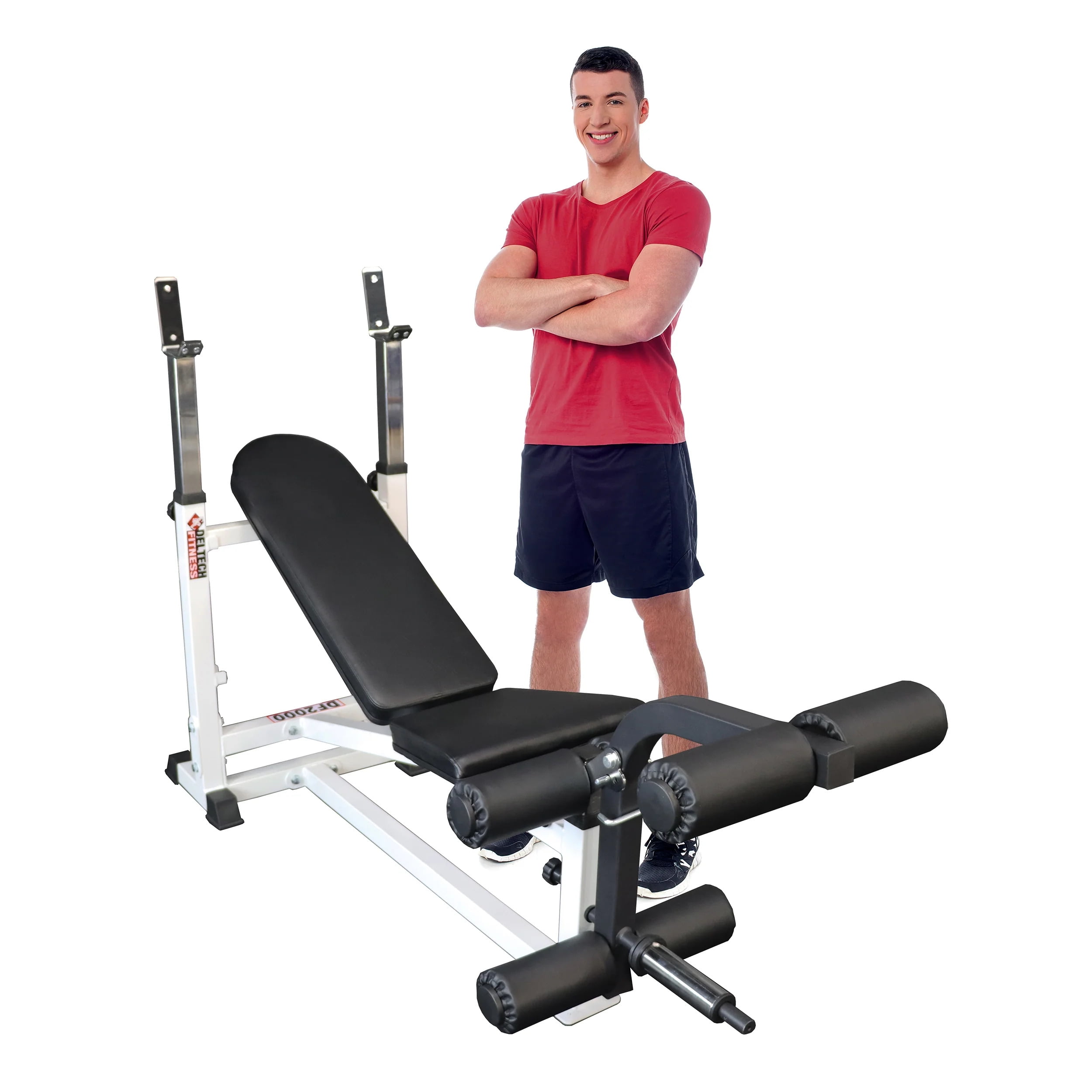 Deltech Fitness Standard Weight Bench DF2000 Walmart