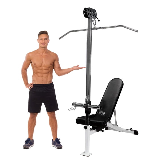 Deltech Fitness Lat Attachment (DF1200BL)
