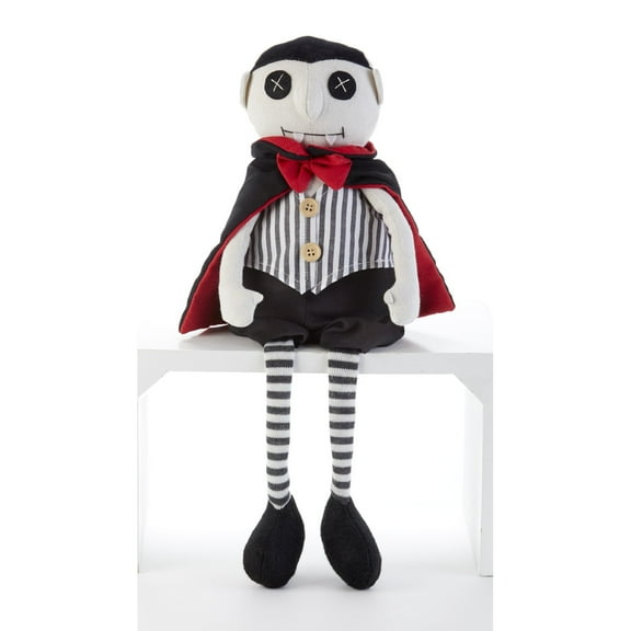 Delton 18" Dangle Leg Dracula with Cape Figurine