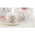 thumbnail image 1 of Delton 3.5 Inches Porcelain Cup/Saucer/Box, Feather, 1 of 1