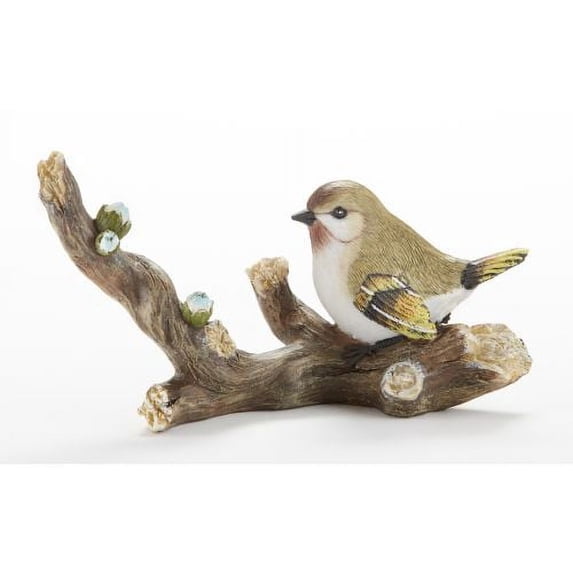 Delton 6.7X3.6 Inches Resin Grn Bird On Branch