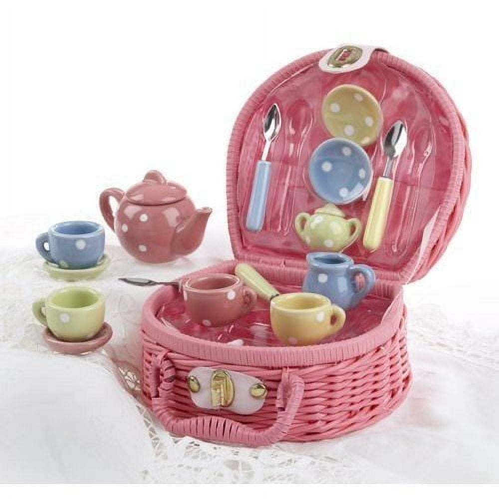 Delton Dots Tea Set for Four, Small
