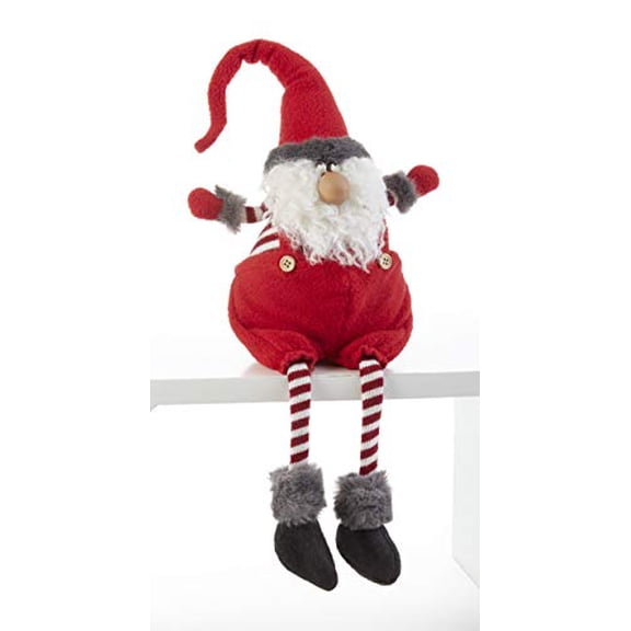 Delton Products 5720-2 Resin Dangle Leg Snuffer Santa, 14.5 inch