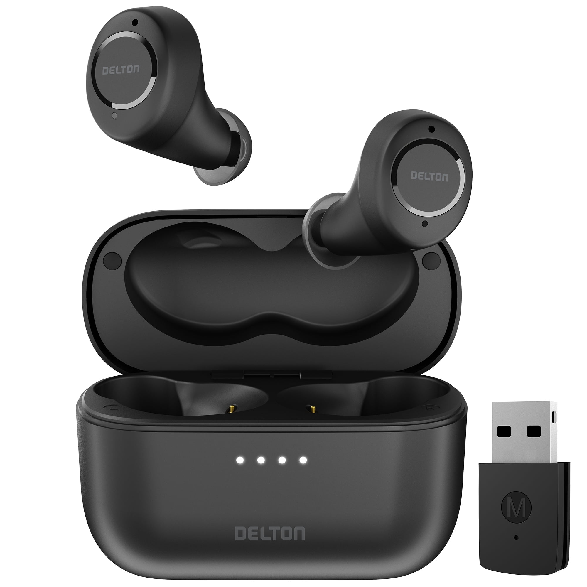 Slack Headset Delton T150 Wireless Earbuds with Active Noise Canceling Microphone ...