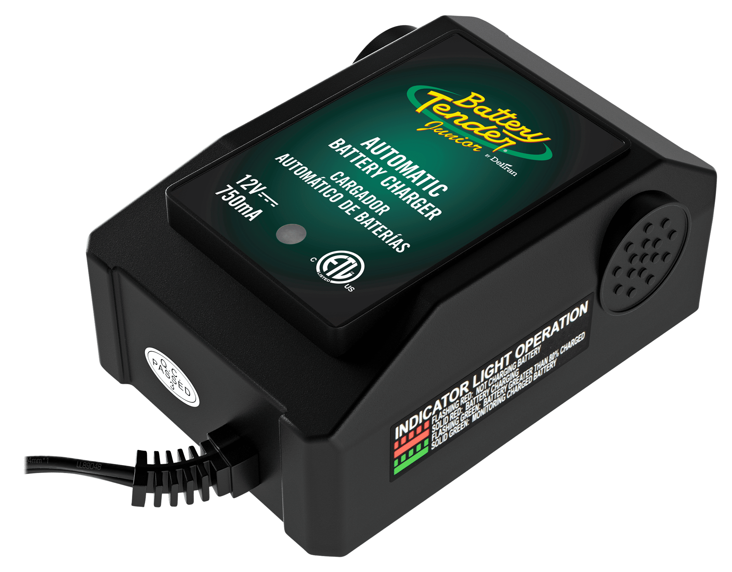 Battery Tender Junior 12V, 750mA Charger