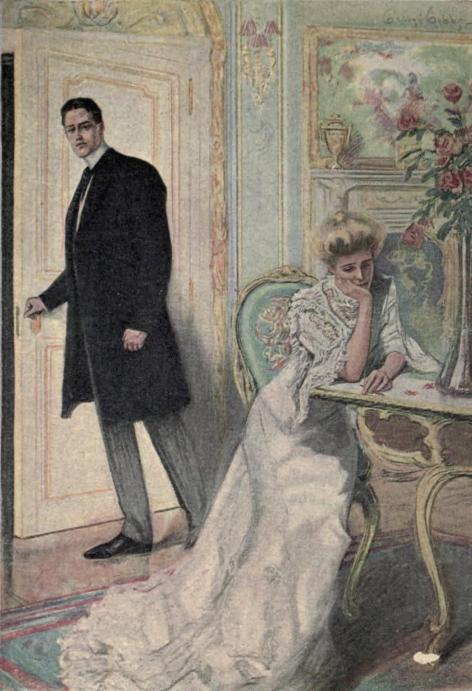 Deluge c1905 Do you want me to despise you Canvas Art - George Gibbs (18 x 24)