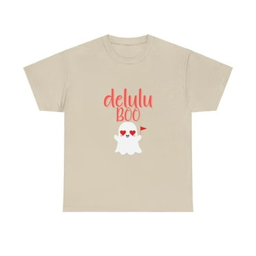 Delulu Boo Unisex Heavy Cotton Tee