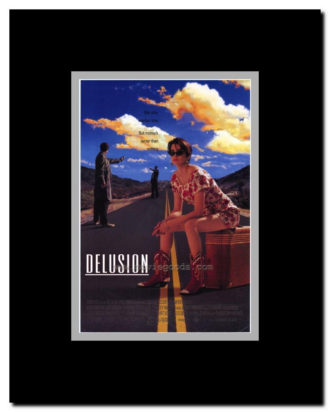 Delusion Framed Movie Poster