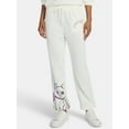 thumbnail image 1 of Delusions Consume Me Women's Graphic Fleece Joggers, 30'' Inseam, Sizes XXS-XXL, 1 of 5