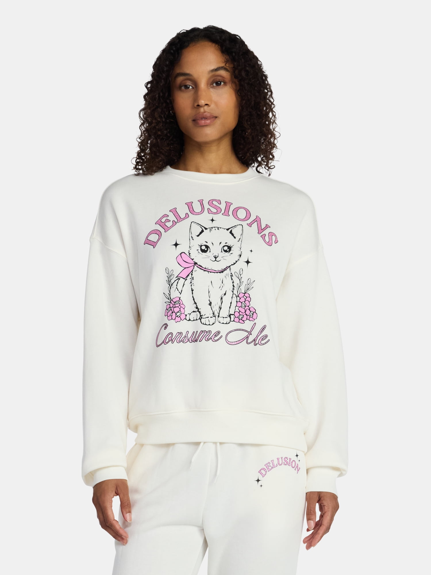 juemi Cat EMB Puff Sleeve Sweat 今週末まで one point cat emb sweat top【cream】 – BUNNY APARTMENT