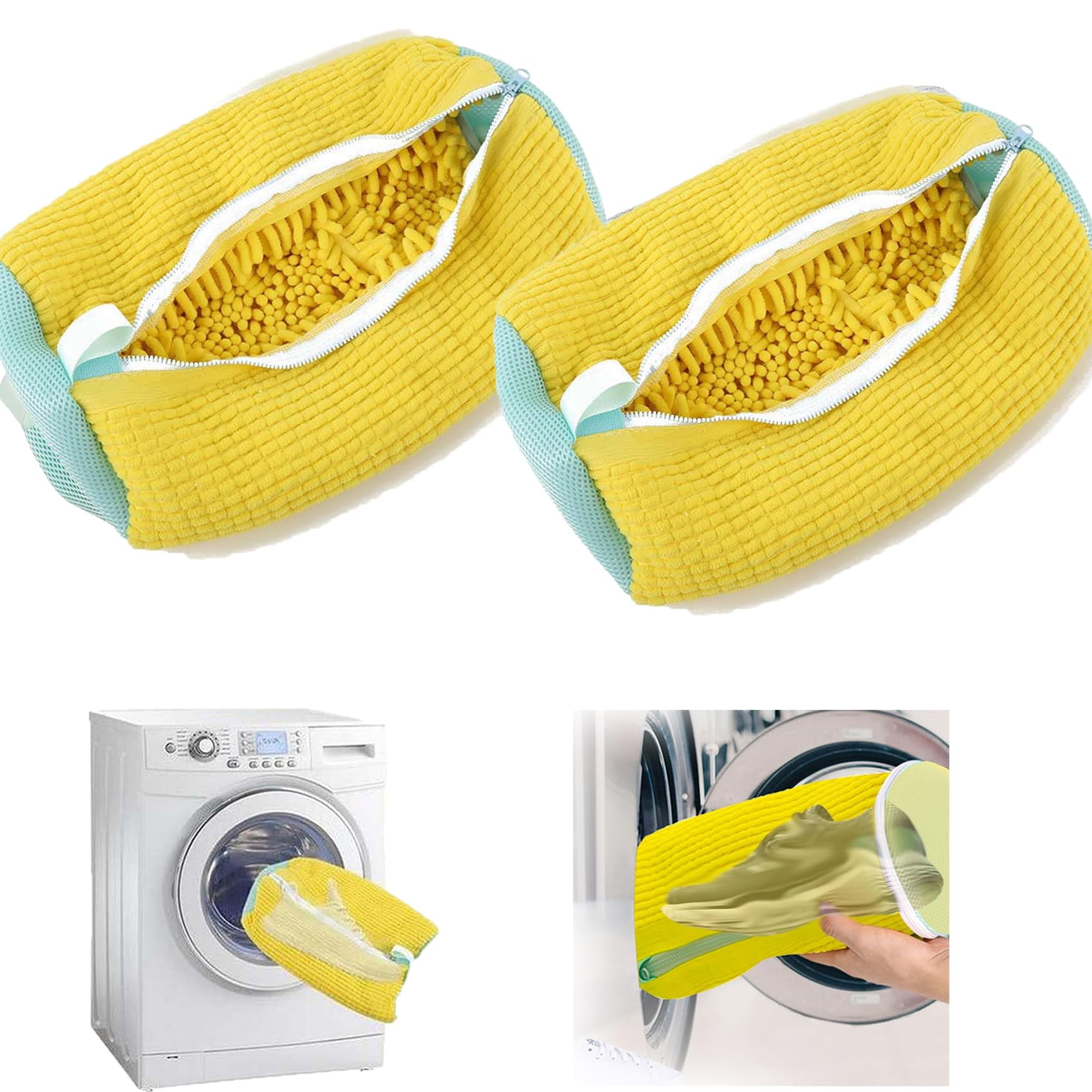 Deluvo Shoe Cleaning Bag, Shoe Washing Machine Bag, 2024 New Shoe Bag