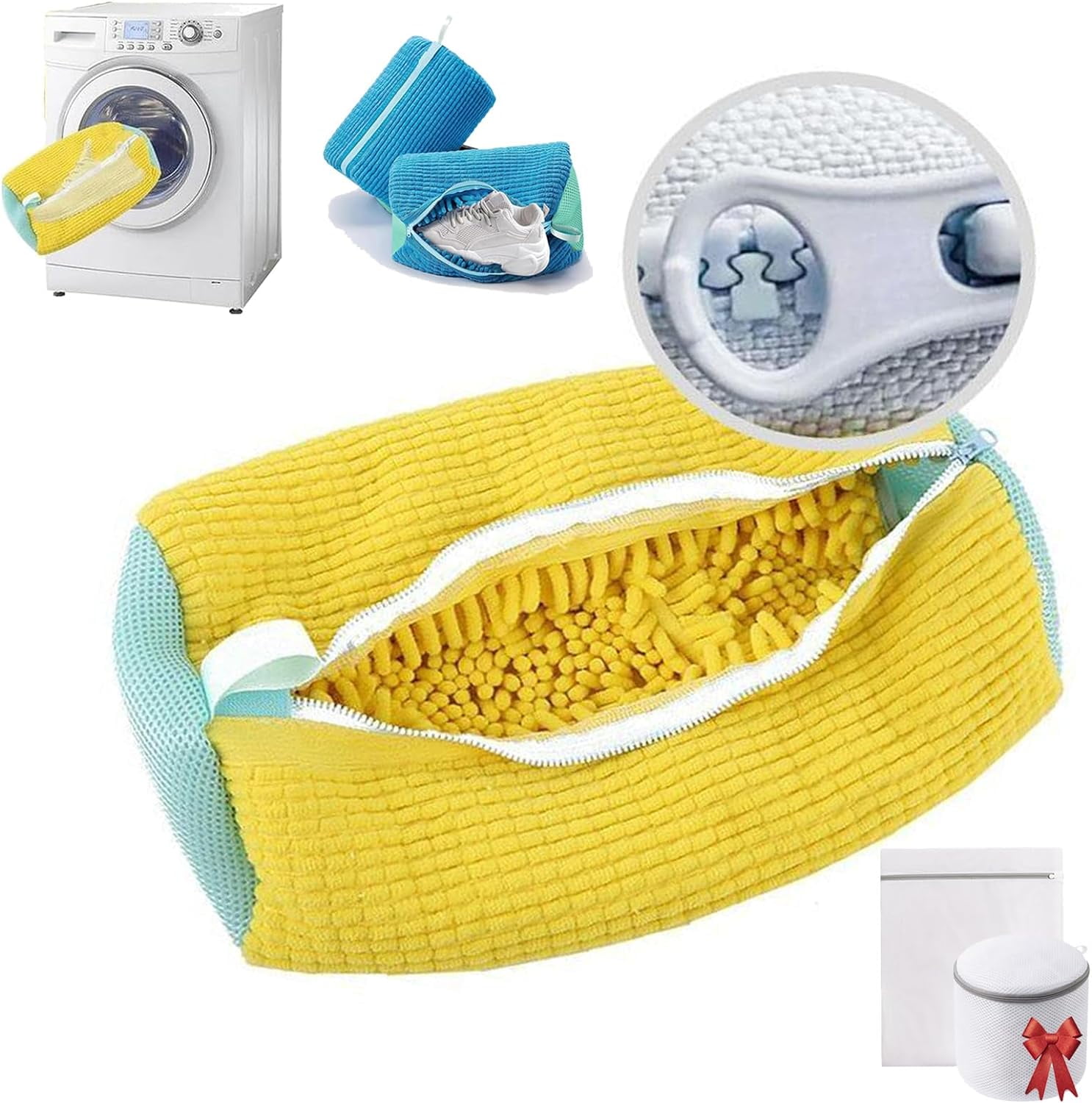 Deluvo Shoe Cleaning Bag, Deluvo Shoe Bag, Shoe Washing Machine Bag