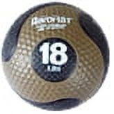 Deluxe 10 in. Medicine Ball in Black and Bronze