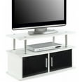 thumbnail image 1 of Deluxe 2 Door TV Stand with Cabinets - White, 1 of 1