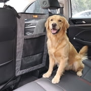 Petfield Dog Car Backseat Barrier, Universal Mesh Pet Divider with 2 Mesh Windows, Easy Install Adjustable Pet Fence for All Cars, SUVs, Trucks