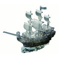 thumbnail interactive-video image 1 of Deluxe 3D Crystal Puzzle - Black Pirate Ship, 1 of 4
