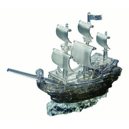 パズル Puzz 3D 希少 358p  pirate ship 値下げ Puzz3D Glow In The Dark Pirate Ship 358 Pieces