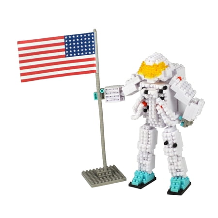 Deluxe 3D Pixel Puzzle - Astronaut, 517pcs