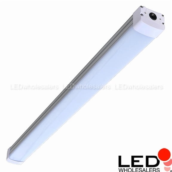 Deluxe 4-ft Tri-Proof Aluminum 40-Watt LED Utility Shop Light, UL-Listed, 4000K
